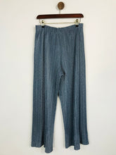 Load image into Gallery viewer, Eli & Irene Women's Pleated flowy Culottes Trousers | UK14 | Blue