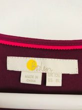 Load image into Gallery viewer, Boden Womens Button up Maxi Aline Dress | UK 12 | Burgundy Red