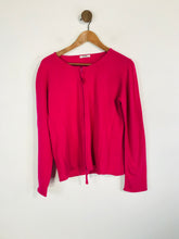 Load image into Gallery viewer, Hucke Women's Cashmere Zip Cardigan | UK12 | Pink