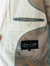 Load image into Gallery viewer, Butler & Webb Men’s Suit Jacket Blazer | 42 L-XL | Beige