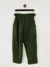 Load image into Gallery viewer, Emin & Paul Women’s High Waisted Tapered Trousers | UK10-12 M | Green