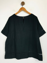 Load image into Gallery viewer, Hatch Women's Cotton Blouse | S UK8 | Black