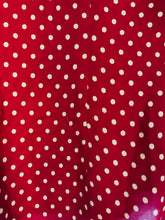 Load image into Gallery viewer, LK Bennett Women's Silk Polka Dot Blouse | UK12 | Red