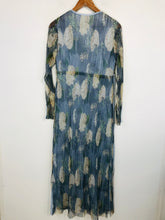 Load image into Gallery viewer, Zara Women's Floral Sheer Maxi Dress | M UK10-12 | Multicoloured
