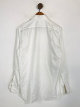 Load image into Gallery viewer, Charles Tyrwhitt Men's Cotton Button-Up Shirt | S | White