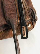 Load image into Gallery viewer, Miu Miu Women’s Leather Shoulder Bag | Brown