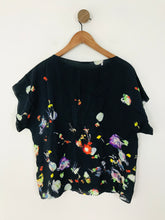 Load image into Gallery viewer, Cacharel Women's Silk Floral Blouse  | 42 UK14 | Multicolour