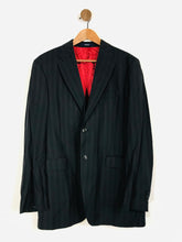 Load image into Gallery viewer, Kenzo Men's Wool Striped Blazer Jacket | 52 | Blue