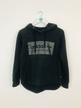 Load image into Gallery viewer, Adidas Womens Vintage Hoodie Sweatshirt | UK10 | Black