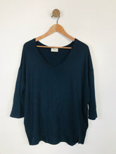 Load image into Gallery viewer, Hush Women's V neck Jumper | M UK10-12 | Blue
