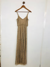 Load image into Gallery viewer, Adrianna Papell Women's Smart Maxi Dress | 4 UK8 | Beige