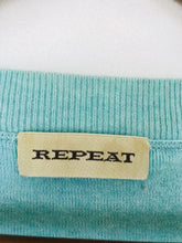 Load image into Gallery viewer, Repeat Women's Thin Knit Jumper | UK14 | Blue
