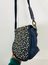 Load image into Gallery viewer, Brampton Women’s Embellished Crossbody Bag | Medium | Blue