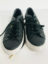 Load image into Gallery viewer, Adidas Women's Leather Sleek Trainers | UK6 | Black