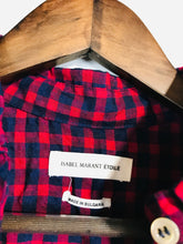 Load image into Gallery viewer, Isabel Marant Étoile Women's Check Gingham Button-Up Shirt | EU36 UK8 | Multicoloured