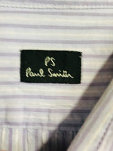 Load image into Gallery viewer, Paul Smith Men's Striped Button-Up Shirt | M | Purple