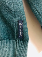 Load image into Gallery viewer, Armani Jeans Men’s V Neck Knit Jumper | M | Green