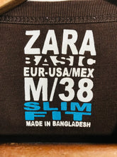 Load image into Gallery viewer, Zara Women's T-Shirt | M UK10-12 | Brown