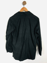 Load image into Gallery viewer, Marimekko Women's Check Gingham Button-Up Shirt | S UK8 | Black