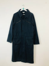 Load image into Gallery viewer, Current/Elliott Womens Oversized Parka Coat | UK10-12 | Navy