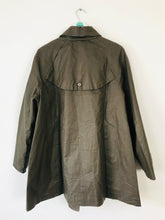 Load image into Gallery viewer, Armor Lux Women’s Wax Jacket Overcoat | 48 UK20 | Khaki Green