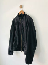Load image into Gallery viewer, Hugo Boss Men’s Zip Up Harrington Bomber Jacket | 52 L | Black