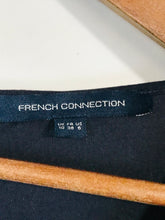 Load image into Gallery viewer, French Connection Women's Pleated Sheath Dress | UK10 | Blue