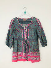 Load image into Gallery viewer, Juicy Couture Womens Silk Blouse | US4 UK8 | Grey