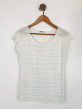 Load image into Gallery viewer, Reiss Women's Striped Frills Tank Top | S UK8 | White