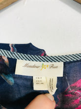 Load image into Gallery viewer, Meadow Rue Women's Animal Print Lightweight Blouse | UK4 | Multicoloured