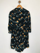 Load image into Gallery viewer, Thakoon Addition Women's Silk Floral Shirt Dress | 4 | Black