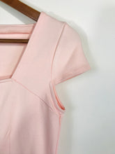 Load image into Gallery viewer, Isabella Oliver Women's Pleated Sheath Dress | 1 | Pink