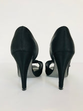Load image into Gallery viewer, Autograph Women’s Peep Toe Satin Heels | UK4 | Black