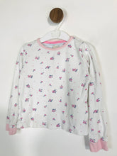 Load image into Gallery viewer, John Lewis Kid's Cotton Floral T-Shirt | 2 years | White