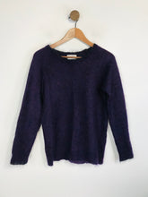 Load image into Gallery viewer, Brora Women's Wool Mohair Jumper | UK10 | Purple