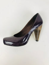 Load image into Gallery viewer, Topshop Women's Patent Court Heels | EU39 UK6 | Purple
