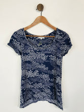 Load image into Gallery viewer, White Stuff Women's Floral T-Shirt | UK8 | Blue