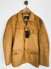 Load image into Gallery viewer, Emporio Armani Men's Faux Suede Overcoat Coat NWT | L | Brown