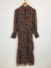 Load image into Gallery viewer, Topshop Women's Floral High Neck Maxi Dress | UK8 | Multicoloured
