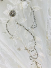 Load image into Gallery viewer, Sue Wong Women's Lace Embroidered Maxi Dress | UK10 | White