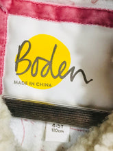 Load image into Gallery viewer, Boden Kid's Fleece Overcoat Coat | 4-5 Years 110cm | White