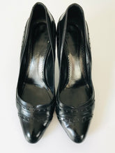 Load image into Gallery viewer, Armani Women's Leather Court Heels | 38.5 UK5.5 | Black
