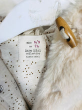 Load image into Gallery viewer, Zara Kid's Faux Fur Jumpsuit | 6-9 months | Beige