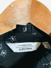 Load image into Gallery viewer, & Other Stories Women's Animal Print Button-Up Shirt | EU40 UK12 | Black