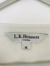 Load image into Gallery viewer, L.K. Bennett Women’s Oversized Cropped Knit Jumper | M UK10-12 | White