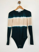 Load image into Gallery viewer, Ninety Percent Women's Long Sleeve Tie Dye Bodysuit Top | XS UK6-8 | Multicoloured