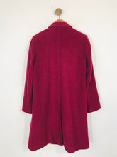 Load image into Gallery viewer, Precis Women's Wool Smart Overcoat Coat | UK10 | Red