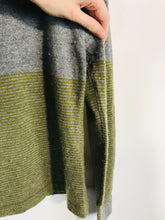 Load image into Gallery viewer, Jaeger Women's Cashmere Colour Block Knit Top Jumper | L UK14 | Multicoloured