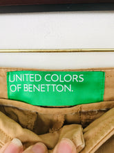 Load image into Gallery viewer, United Colors Of Benetton Women’s Slim Chinos Trousers | 42 UK10 | Brown Beige