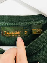 Load image into Gallery viewer, Timberland Weather-Gear Men’s Long Sleeve Waffle T-Shirt | M | Green